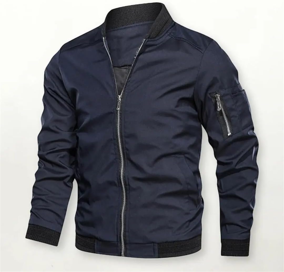 Jules - Stijlvolle Metallic Bomberjas